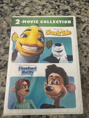 DreamWorks 2-Movie Collection: Shark Tale & Flushed Away - White DVD Case